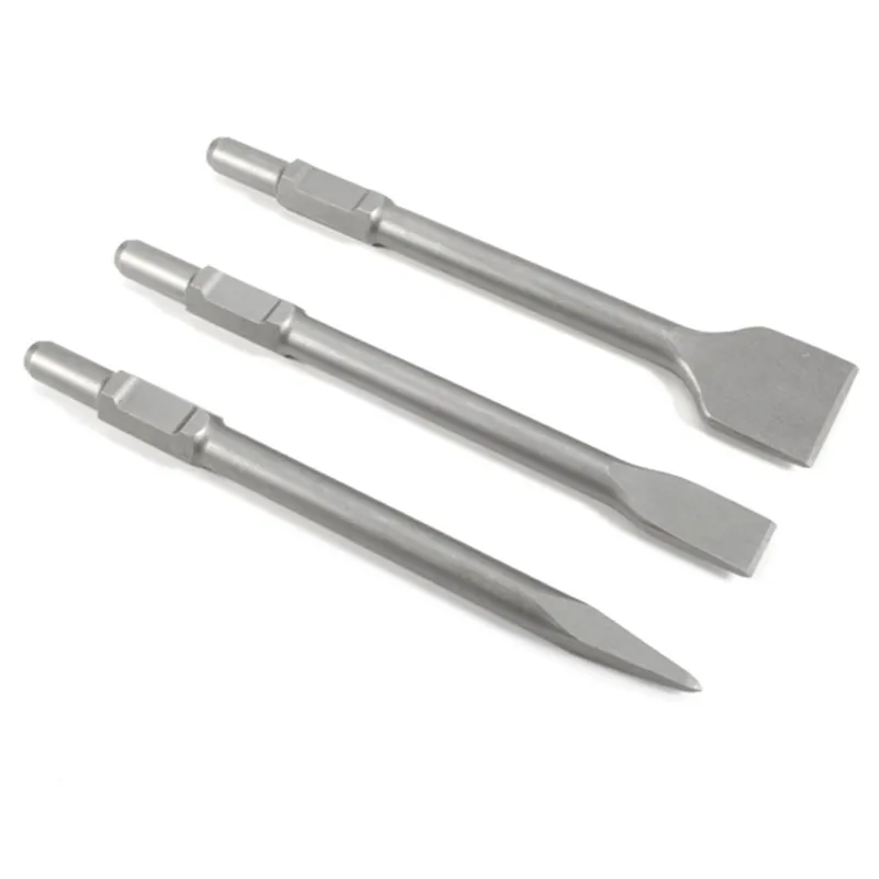 Hot Selling Heavy Duty Demolition Hammer Chisel 30mm PH65A Jack Hammer Bull Point Concrete Break Chisel