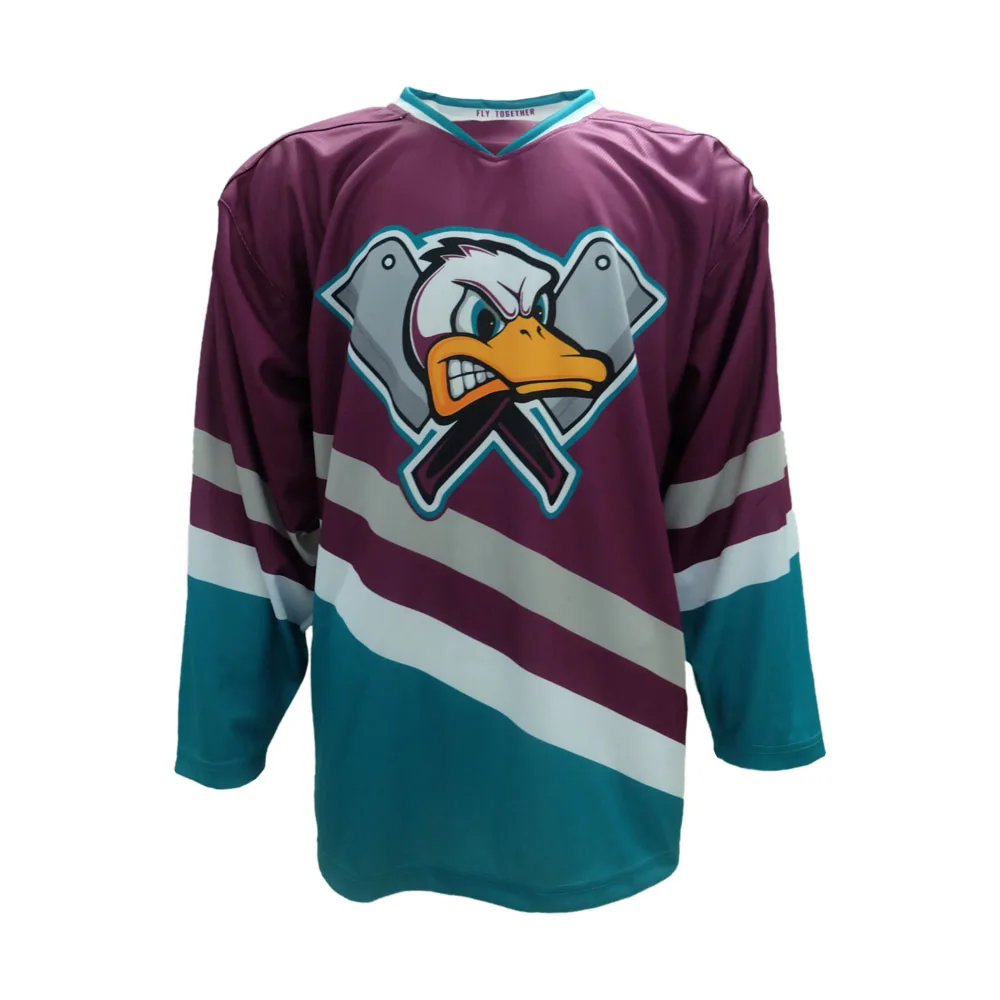 Professional ice hockey wear full stitch logo available custom hockey team jersey