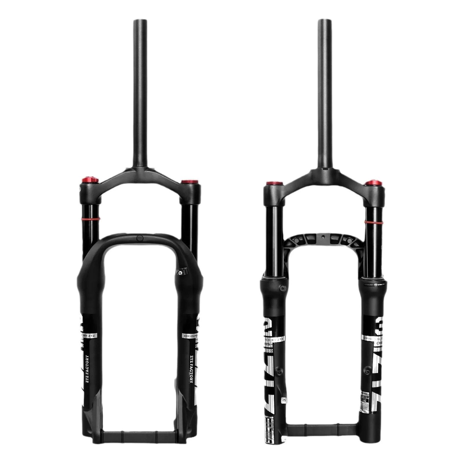 Factory Direct Sale Mountain Bike Front Fork 26/27.5 Inch Aluminum Alloy Shock Absorber Front Fork Mechanical Bike Fork
