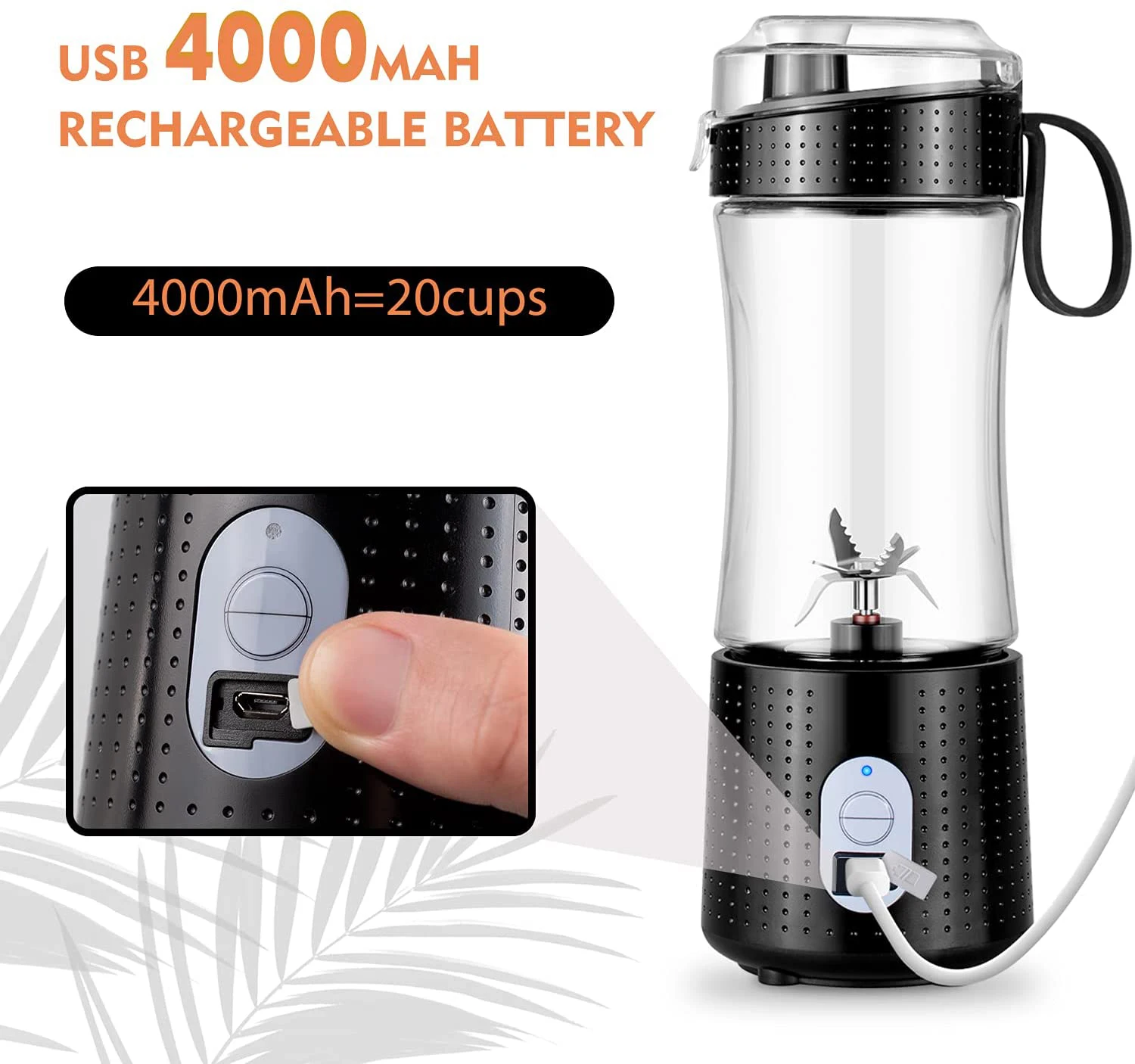 home appliances juice shaker usb portable food mixer blenders for smoothie maker hand mixer blender orange juicer machine