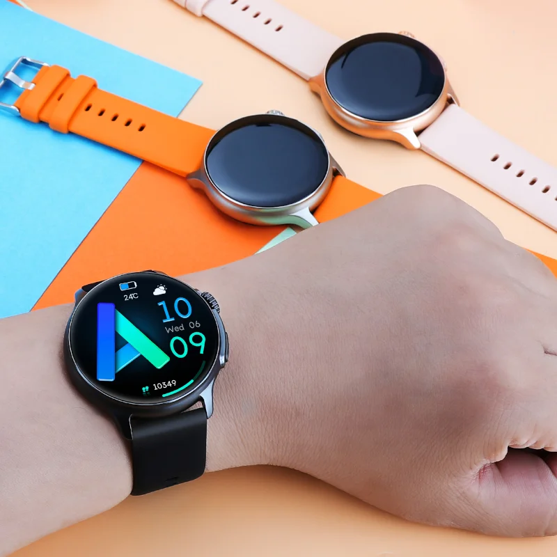 2023 K58 BT Call Outdoor Sport smart watch Style Men Smart watch 1.43 inch Round AMOLED Screen  Fitness Tracker Smartwatch