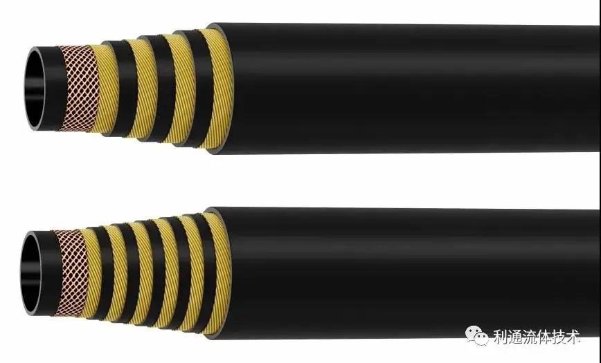 high pressure 4SH 1 SN 2 R 15 Flexible Braided Hydraulic Rubber Hose High Pressure Pipe