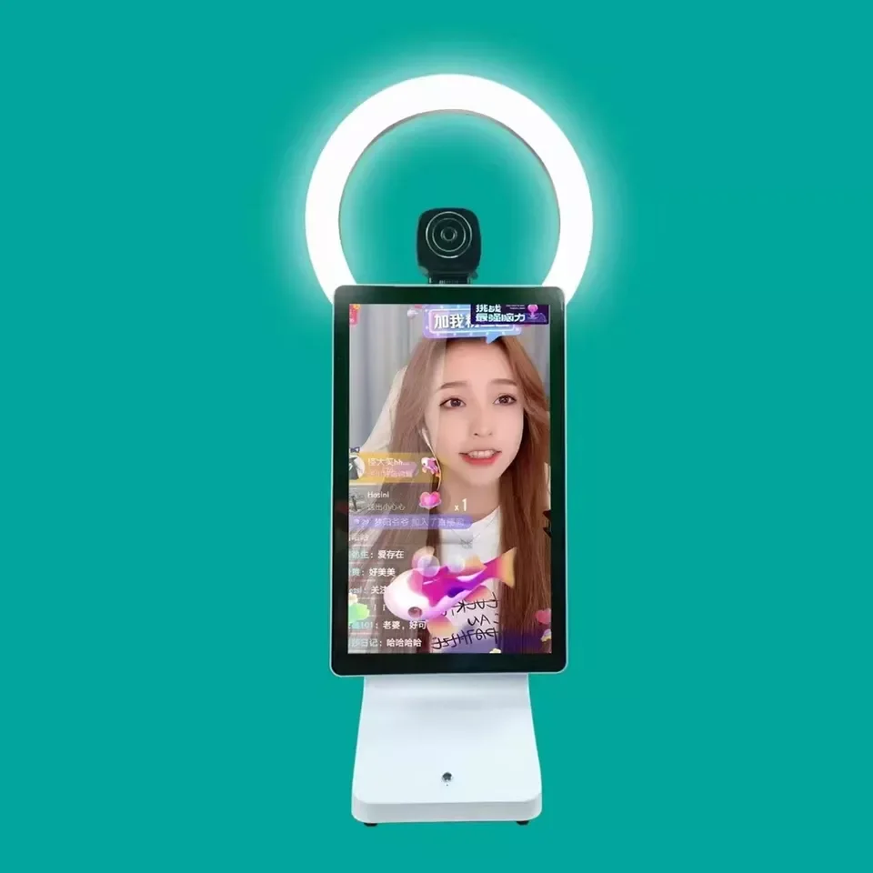 13.3 inch lcd Screen live stream video online live streaming gaming all in one boardcost machine with hd camera