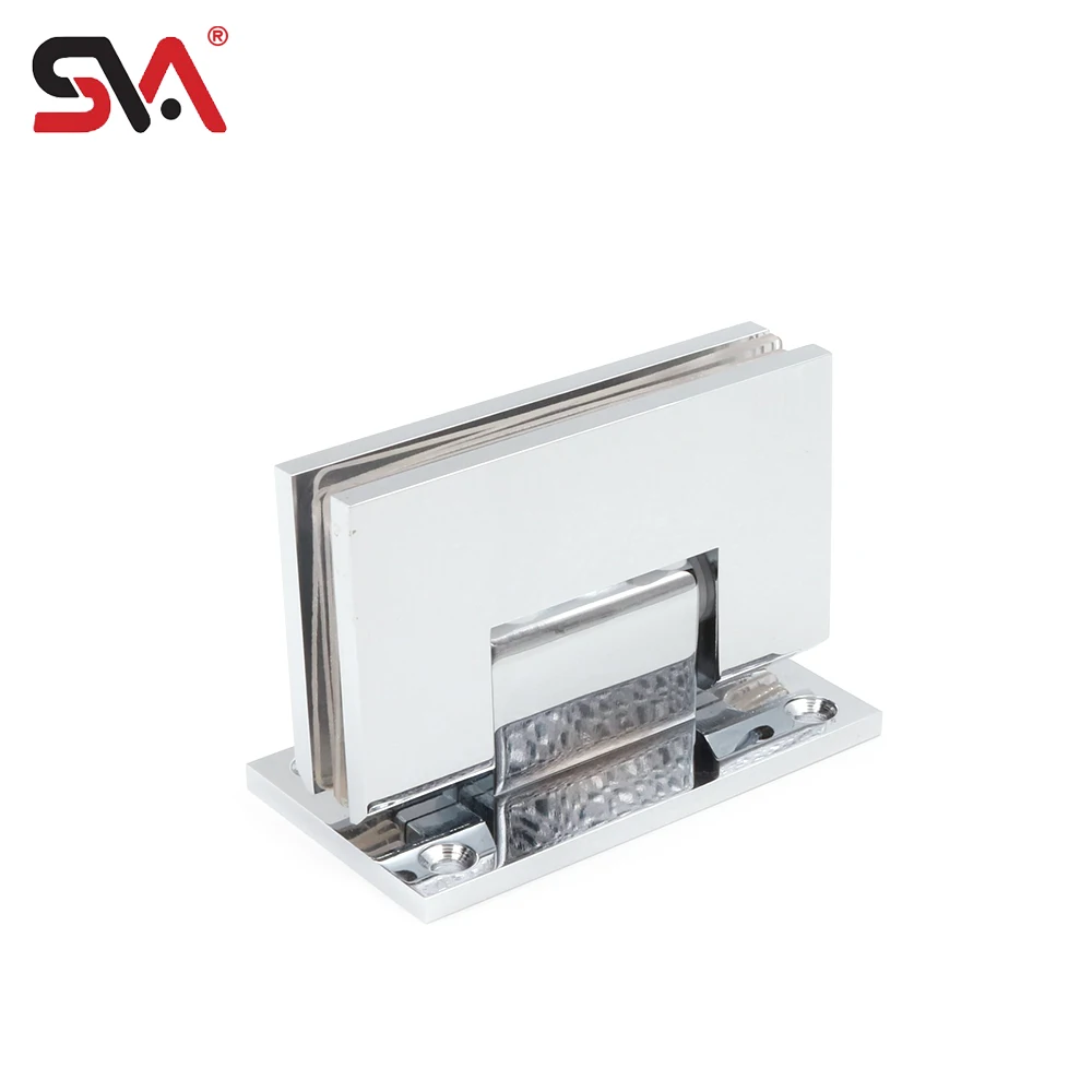 Wholesale CRL Series American Style SVA-242C with Brass Plate Adjustable 90 Degree Wall Mounted Mirror Glass Door Shower Hinge