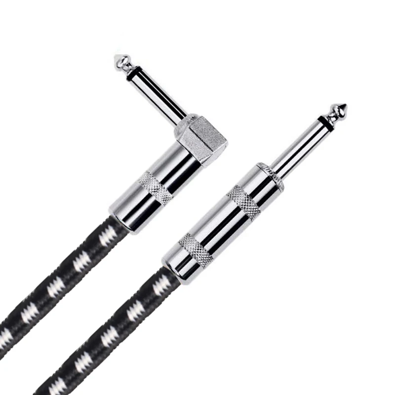 Китайский поставщик, соединительный гитарный кабель 1/4 дюйма