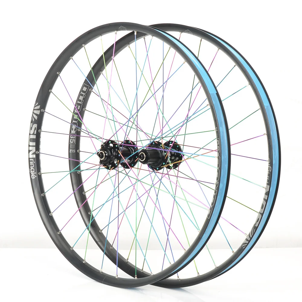 Koozer handmade mountain wheel set Sunringle Duroc rim 27.5/29 MTB wheel tubeless ready xm490pro