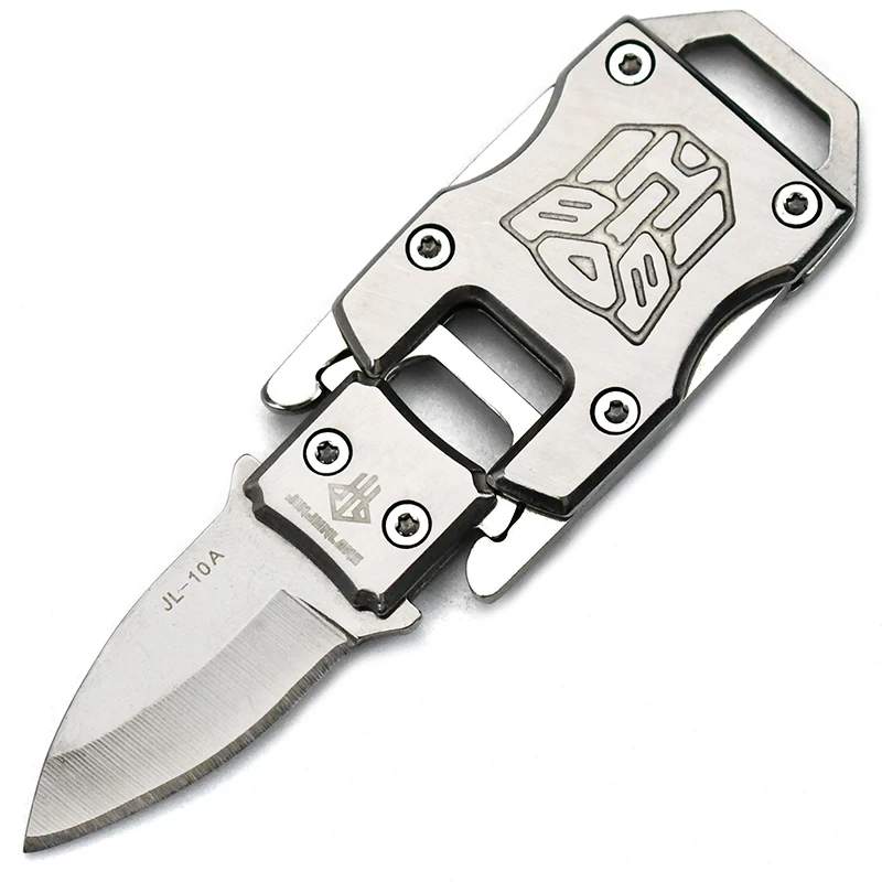 Exquists Mini EDC Knife 440c Steel Removable Blade Small Knife Portable Outdoor Portable Personalized Gift Folding Pocket Knife