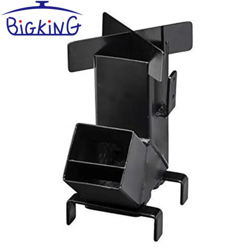 China Wood Rocket Charcoal Pellet Burning Stove for Sale