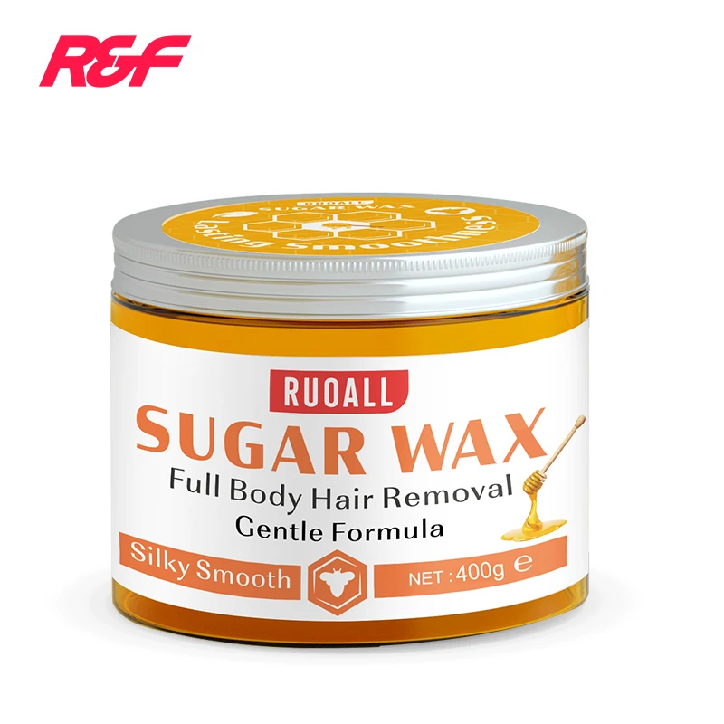 Ruoall Hair Removal Depilatory Wax Comes With Wax Paper and Wooden Sticks
