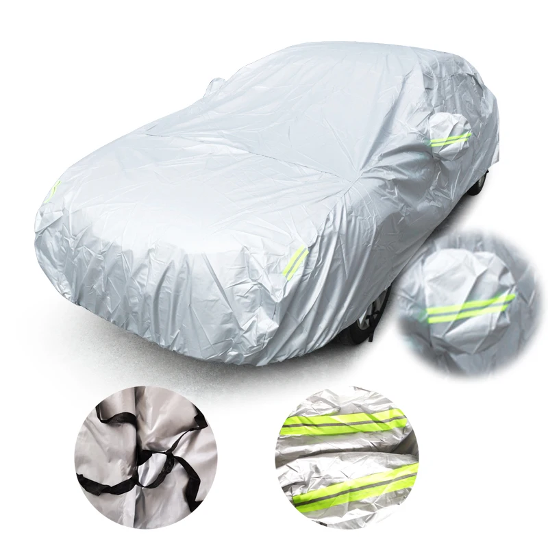 Universal for Sedan Car Covers Indoor Outdoor Full Auto Cover Sun UV Snow Dust Resistant Protection Cover