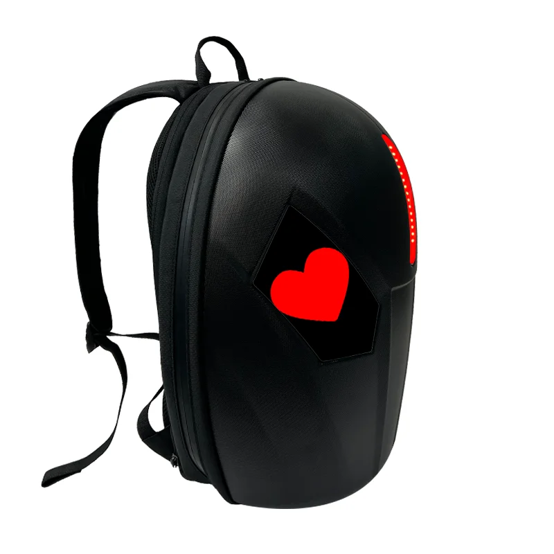 Рыцарь светодиодный мотоциклетный рюкзак DIY программируемый 3D глаз ноутбук велосипедный Водонепроницаемый шлем сумка для мужчин