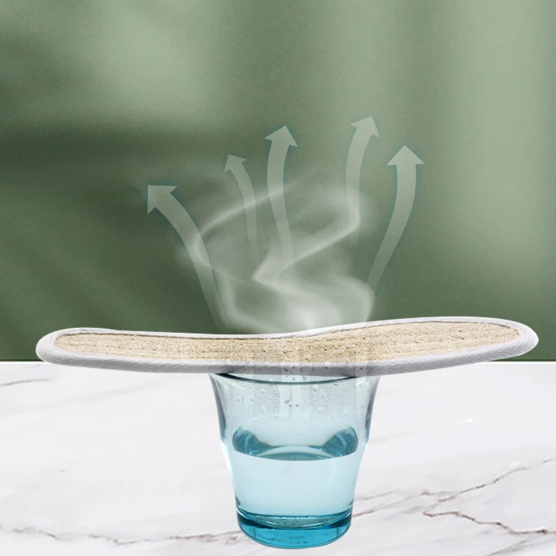 Eco-friendly natural breathable loofah insole shoe pad sweat-absorbent loofah shoe pad Deodorized insoles