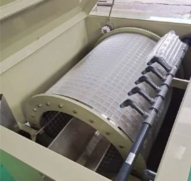 30T fresh water sea water PP drum filter rotary drum filter koi pond PP fish tank  RAS equipment