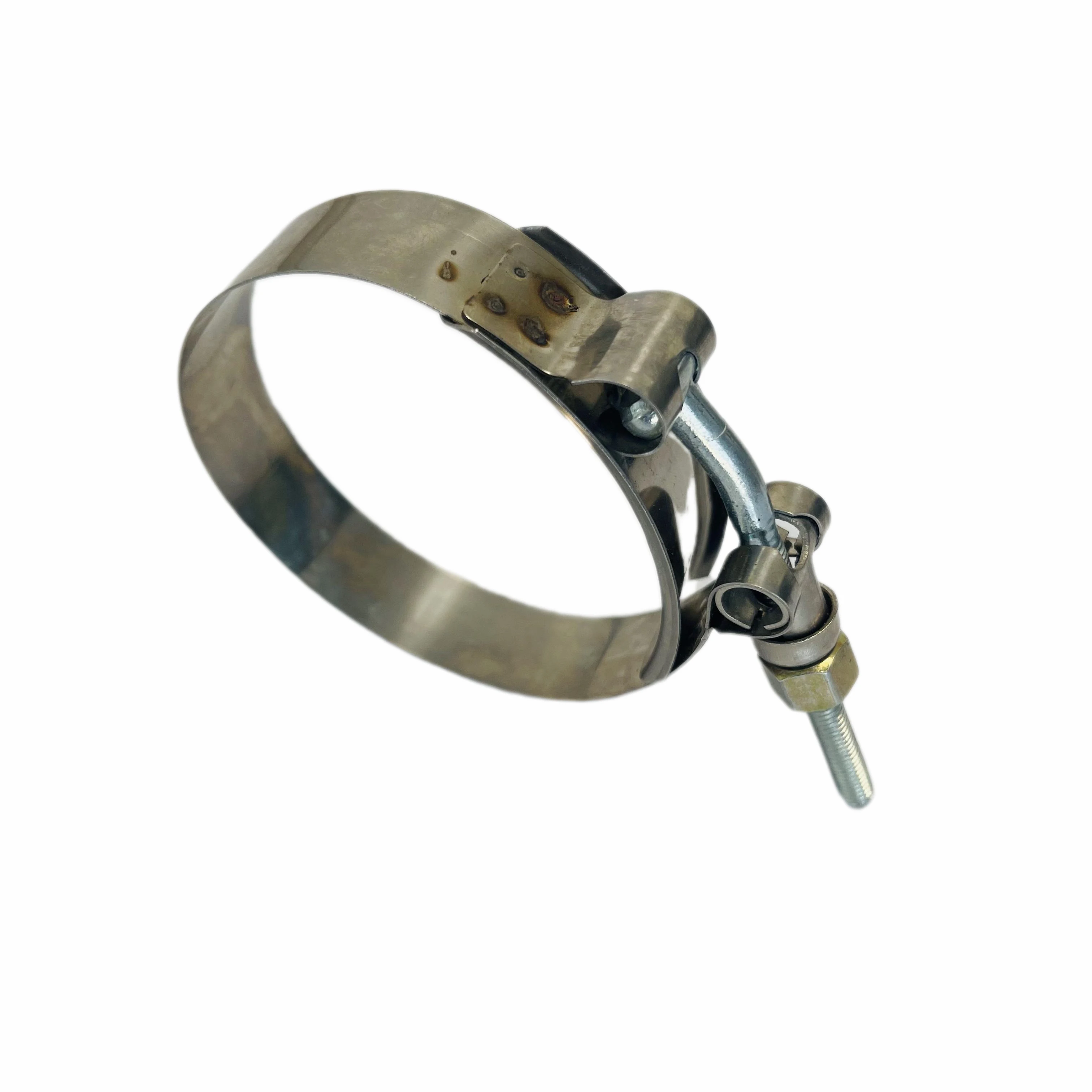 Factory Wholesale Heavy Duty hose clamps stainless steel ss pipe clamp 1/4 American Type Hot hose clip Hose Clamp