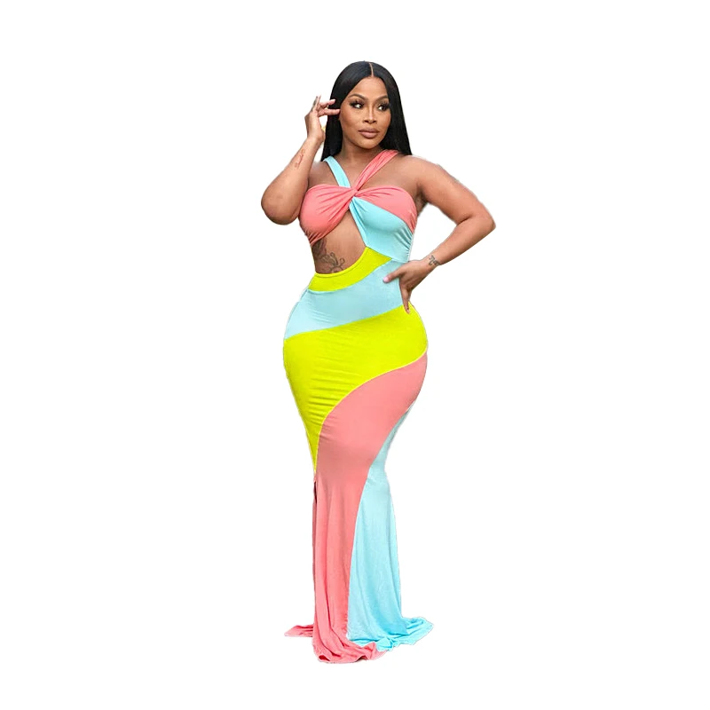 New Summer  Sleeves Long  Women Denim Fashion Dress