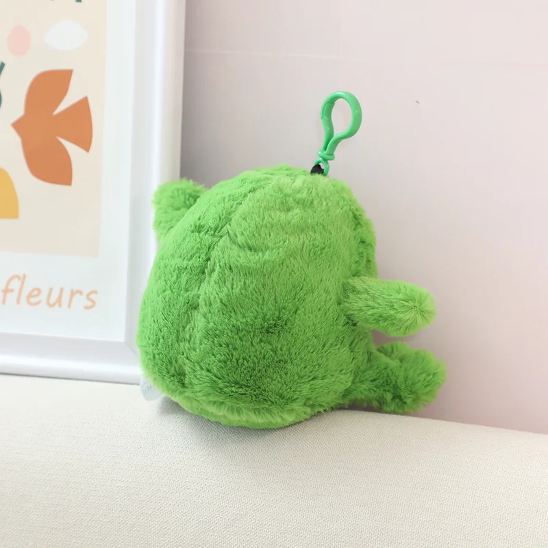 Stock plush toys cartoon frog figurines, toys to play with Cartoon healing