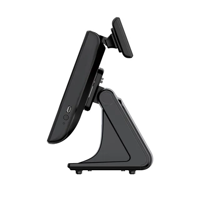 New 15 Inch Dual Touch Screen windows Pos Systems Touch Screen Pos Cash Register Pos Machine
