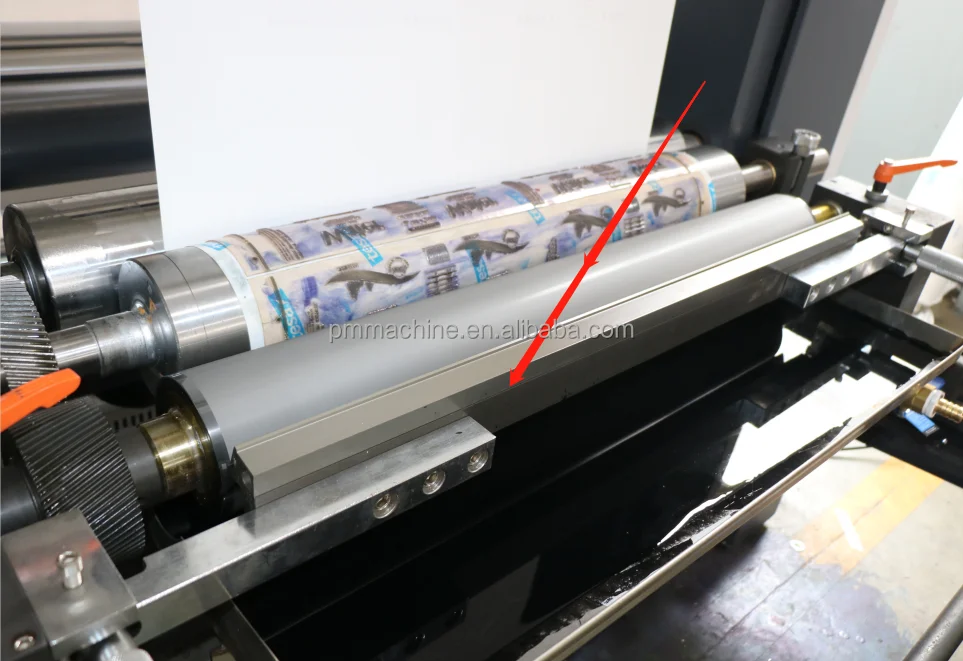 Cheap price 4 color printing machine note book thermal Kraft paper bag flexographic machine