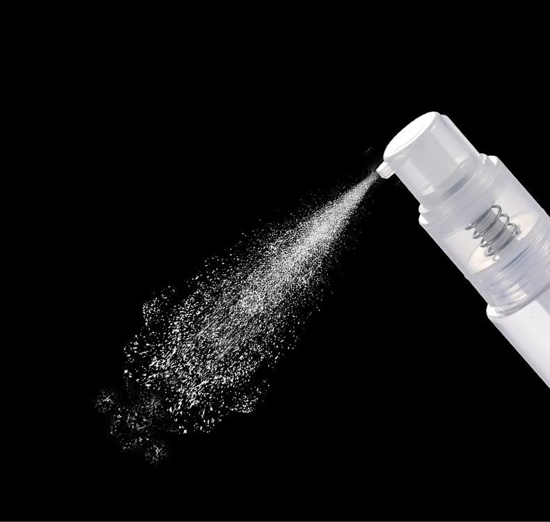 Plastic PET 35ml 50ml Powder Sprayer Loose Pump Bottle