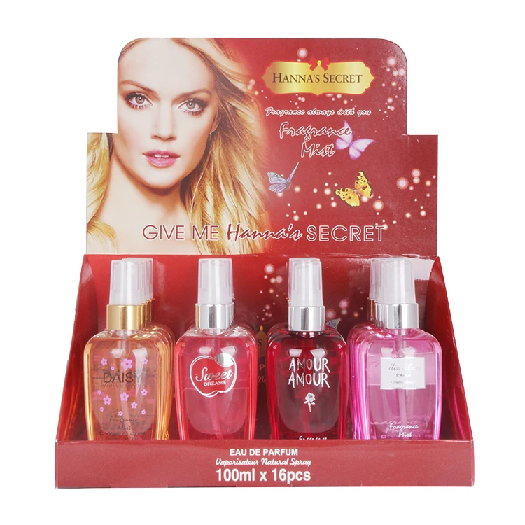 Wholesale price customized perfume 128PCS 100ML different fragrance female perfume