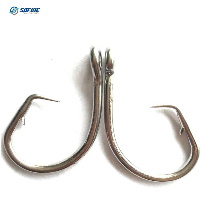 
High Quality Saltwater Stainless Steel Fishing Hook Tuna Circle 420SS Fishing Hook 