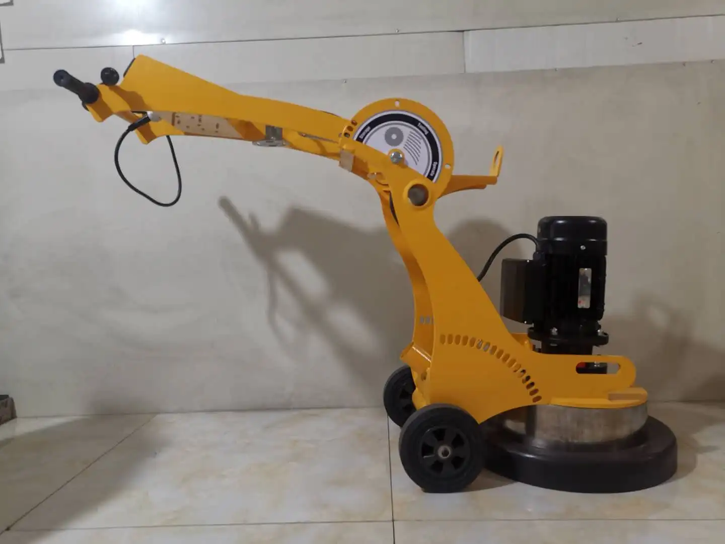 Automatic CJ-480 Floor Concrete Grinders Super Hand Push Machine New Motor Core Component Construction Industries Surface Sale