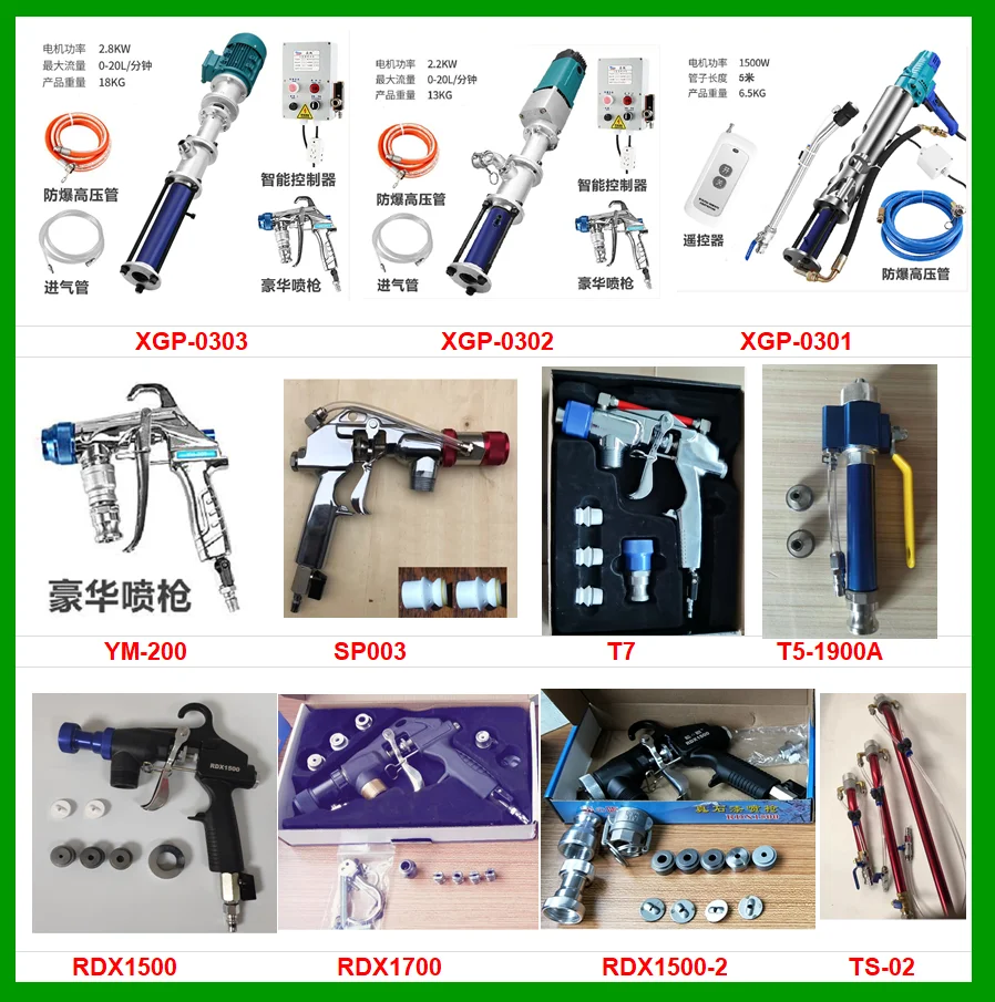 factory direct selling  Wagner plastcoat PC1030 texture mortar sprayer