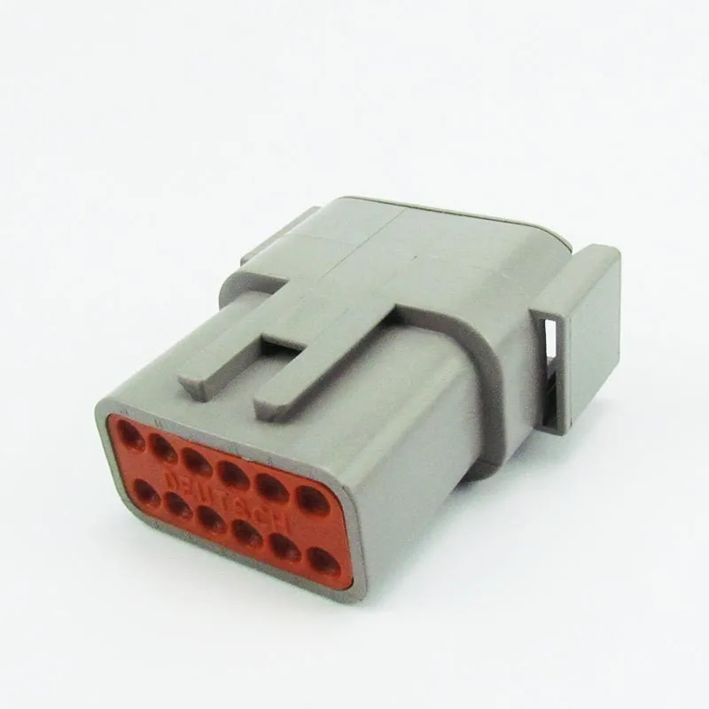 DTM series 12 pin Waterproof  male Deutsch Connector