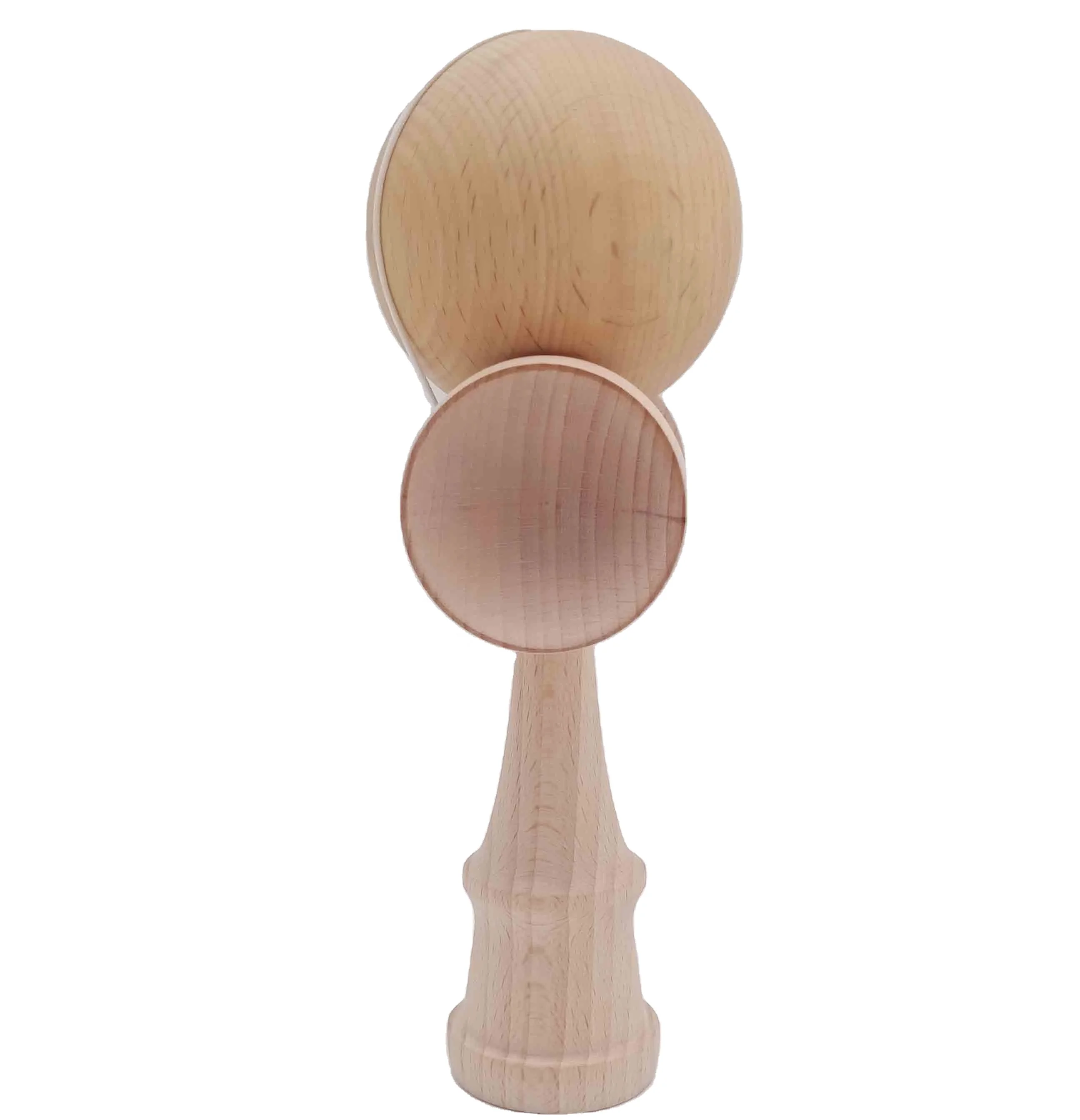
Rubber paint wooden kendama for wholesale 