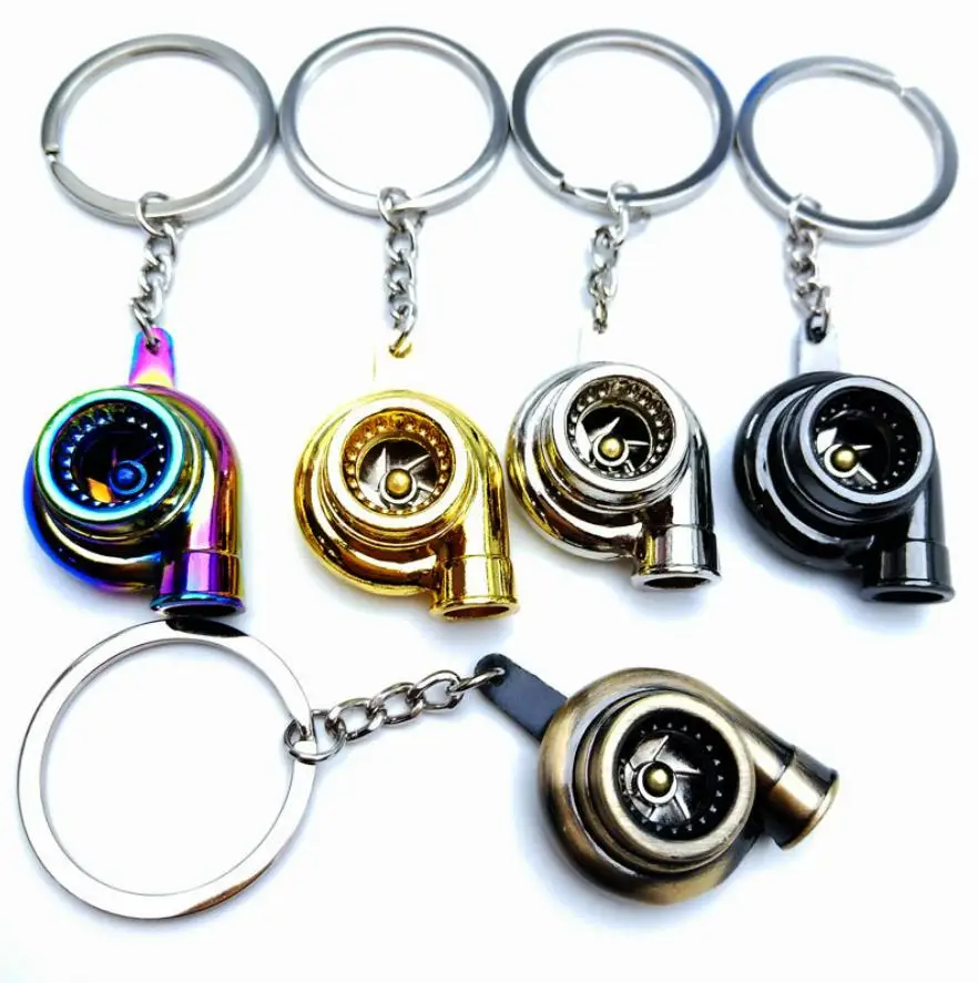 Car Keychain Accessories Spinning New Disc Brake Pad Keychain Auto Car Keychain