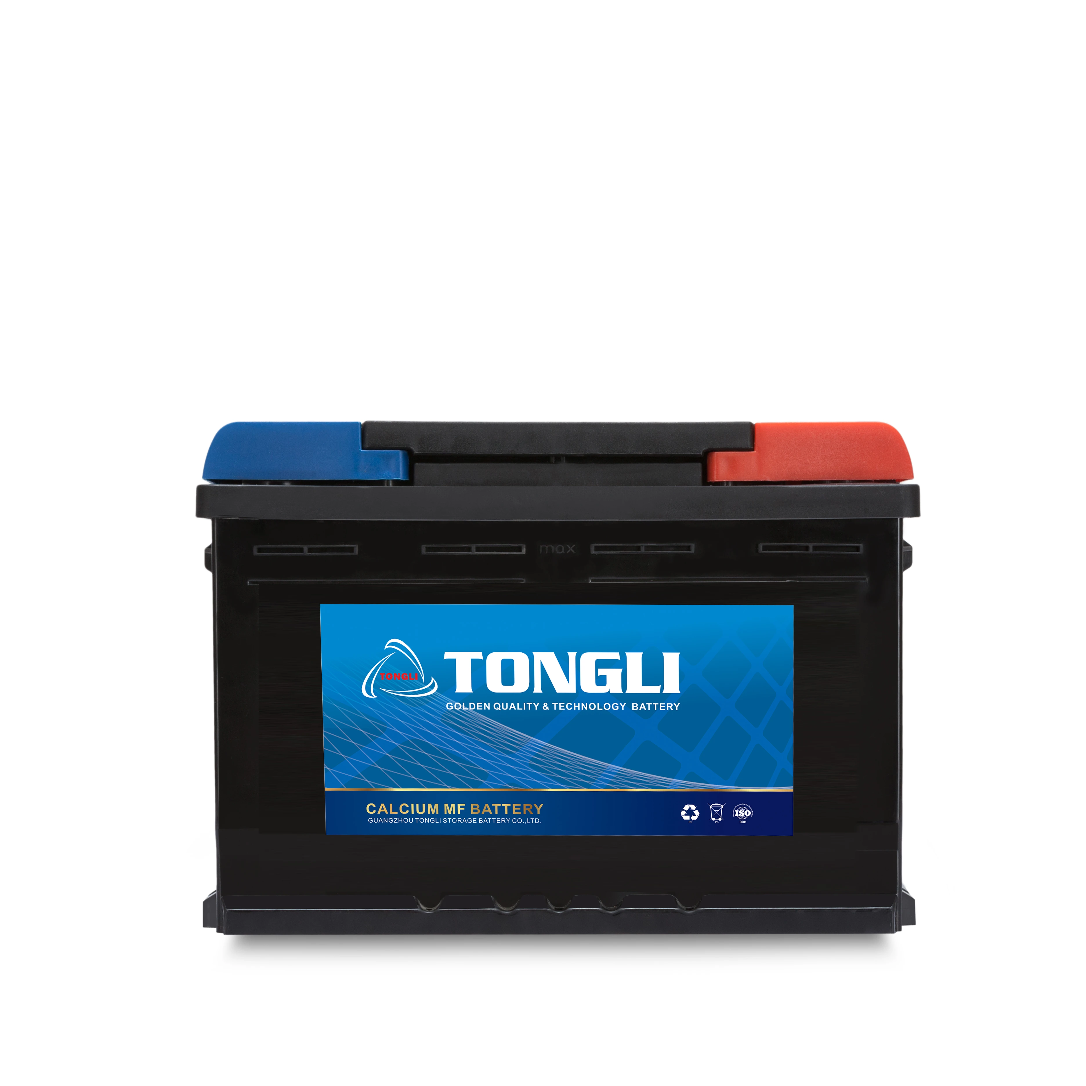 
DIN Standard 6-Qw-72 75 Amp 12V 75Ah Mf Car Battery 70AH 