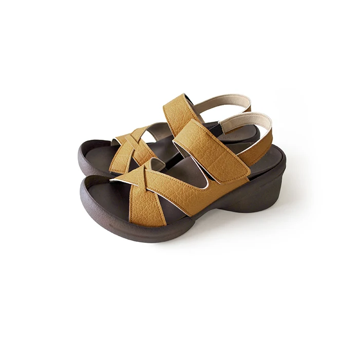 Hot selling outdoor summer women shoes platform wedge sandals