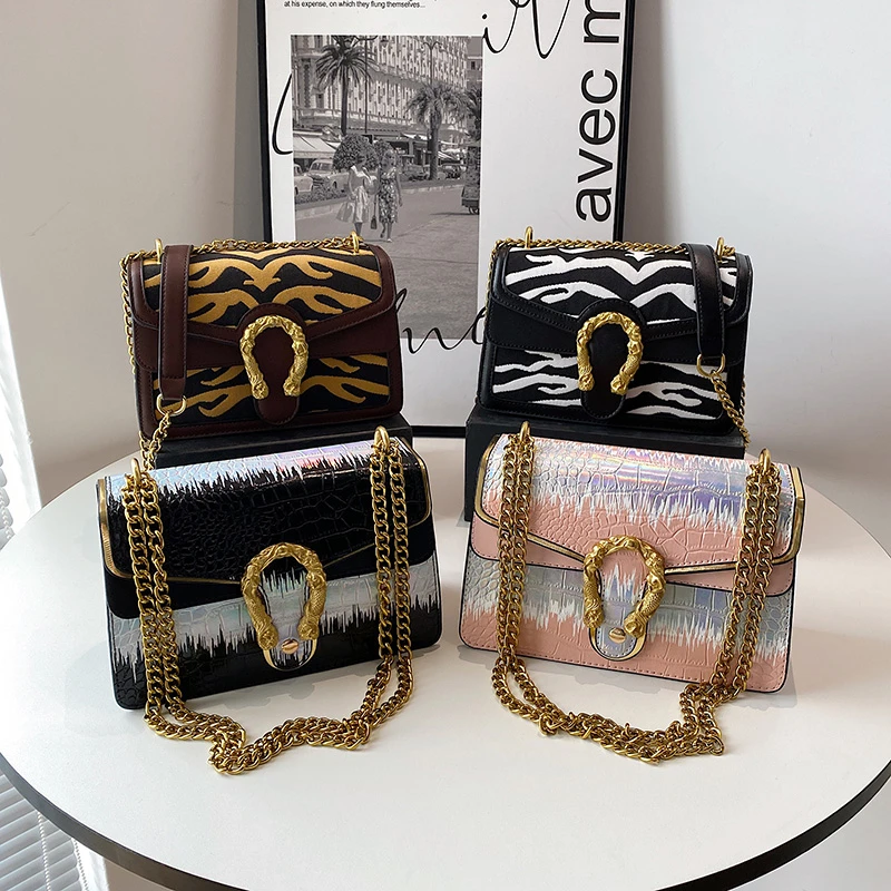 Wholesale New Hot Sell Handbags 2023 lady Luxury Chain Shoulder Bags Lady Fashion Design Purses For Ladies