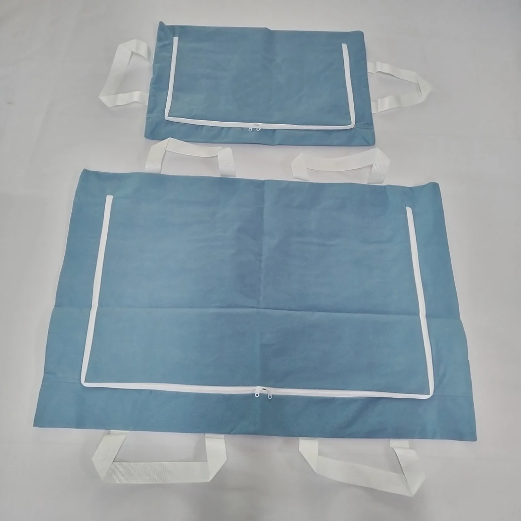 Non Woven Waterproof  Zipper Funeral Supplies Animal Carcass Bag Pet Body Bag for Dead Body