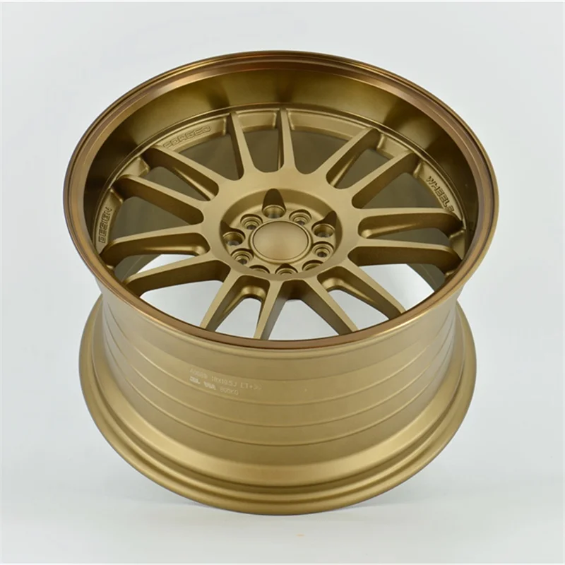 A008 Top Design Hot sale 15 18  Inch PCD 5*114.3 Multi Spoke Alloy Wheels Rims For Passenger Car