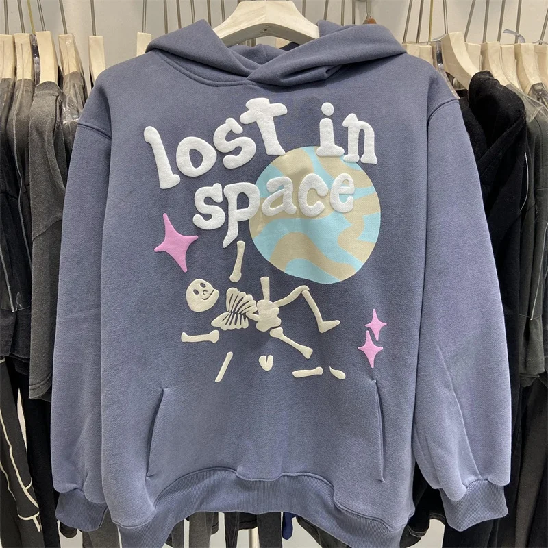 Oemsportswear Custom 3D Puff Print Foam Logo Unisex High Quality Heavy Weight Oversize 390gsm Hoodies for Men