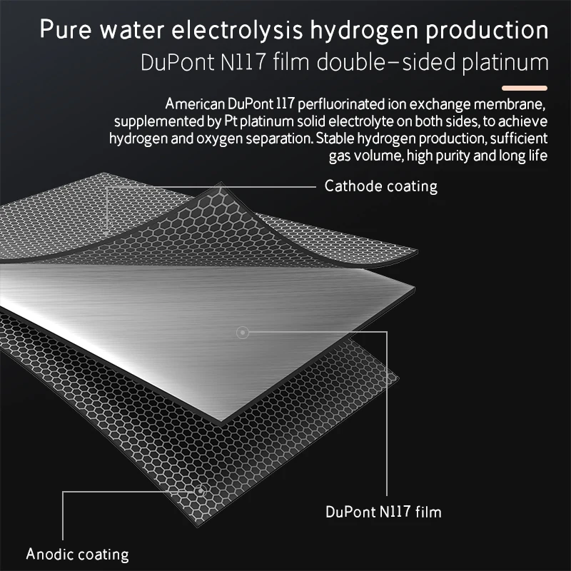 Hydrogen alkaline water bottle Inhalation Machine used at home and clinic HX-2000