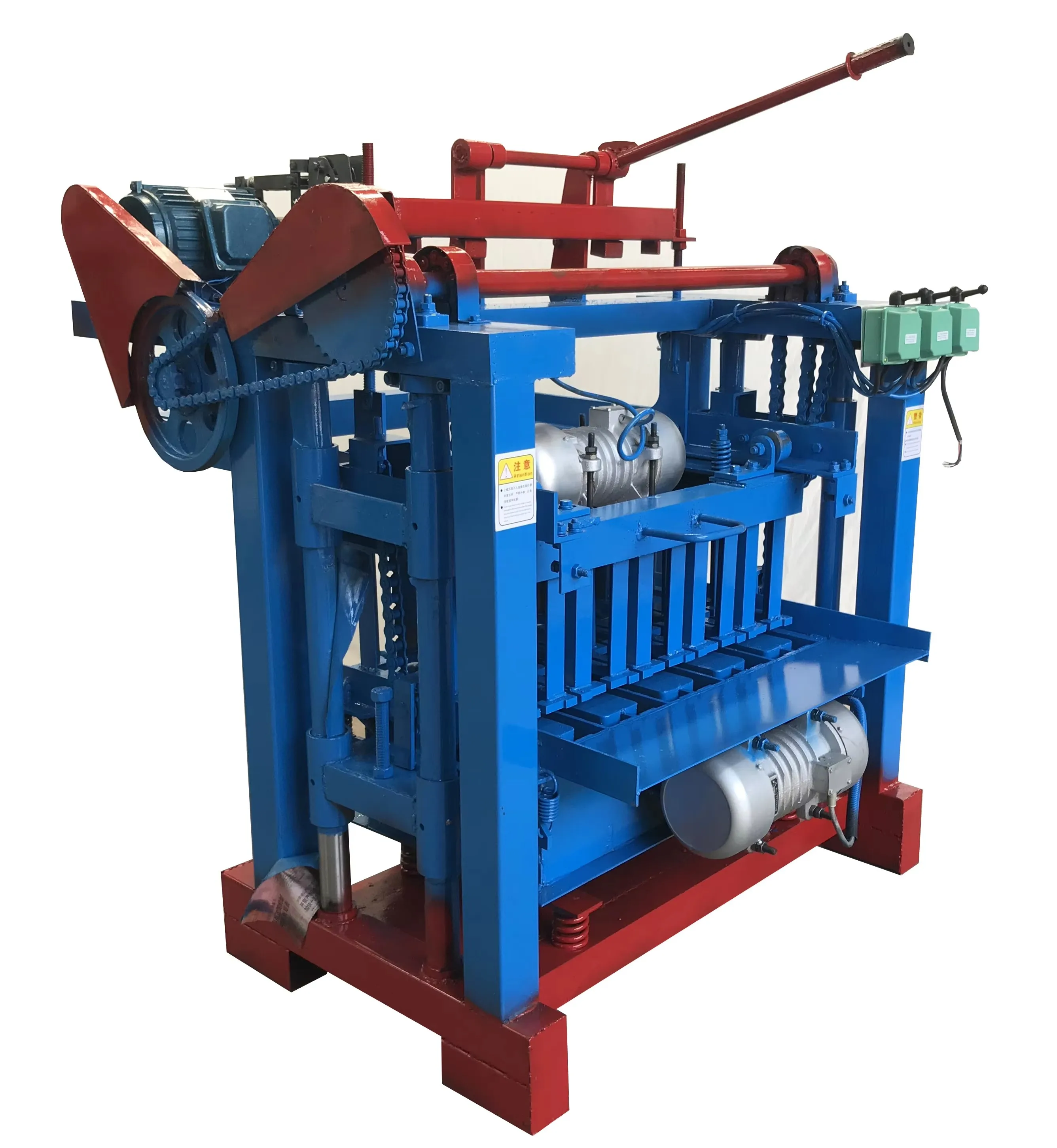 Factory production direct sale 4-35A semi-automatic brick making machinery