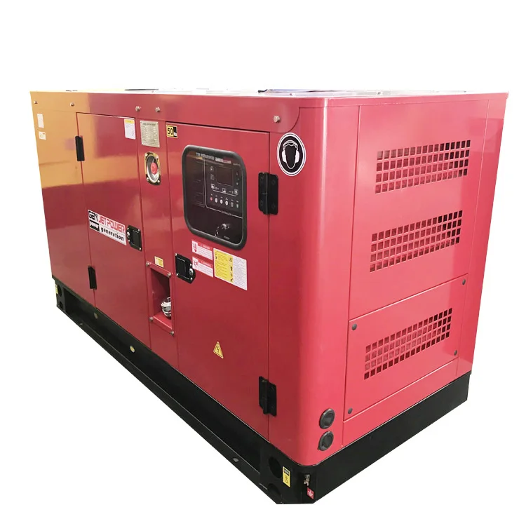 New Design Water Cooled Diesel Generator 50kva 60kva 70kva Single Three Phase Powered Slient Genset