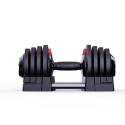 Free Weights Set Dumbells Adjustable Dumbbell Weight Plates 40kg Workout Multi Gym Fitness Equipment 24kg Adjustable Dumbbells