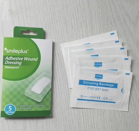 self-adhesive wound dressings waterproof wound dressing