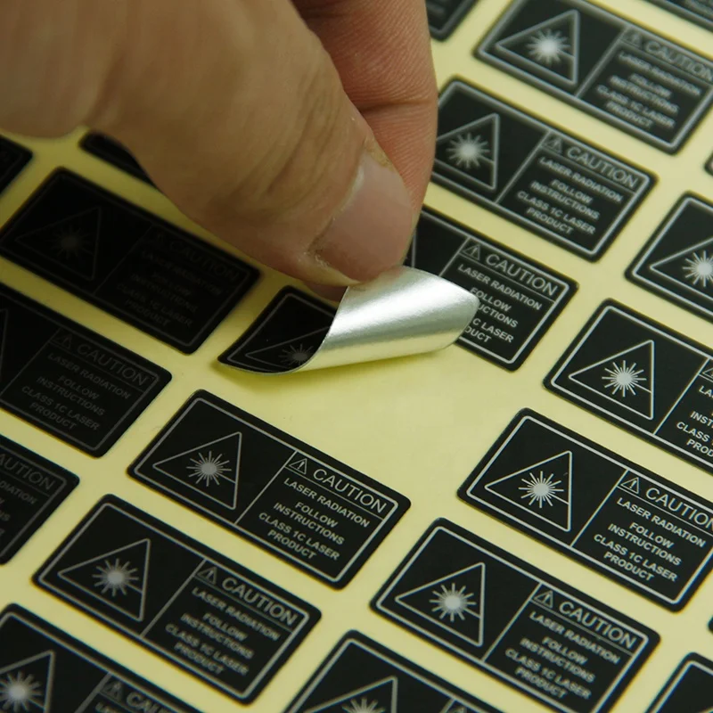 Пользовательская печать этикеток безопасности черный серийный номер водонепроницаемый Qr-код этикетка голограмма Qr-код этикетка