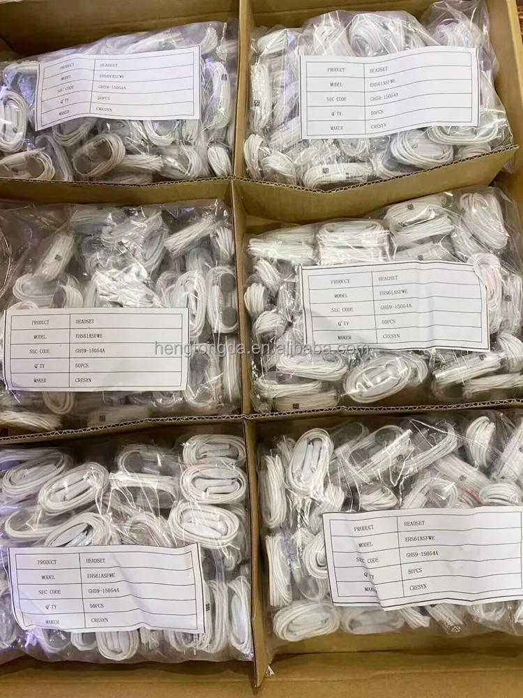 Original Made in Vietnam 3.5mm EHS61 S5830 earphone A71 headset in ear earphones for Samsung Galaxy A3 A5 A6 A7 A10 A20 A51 A50