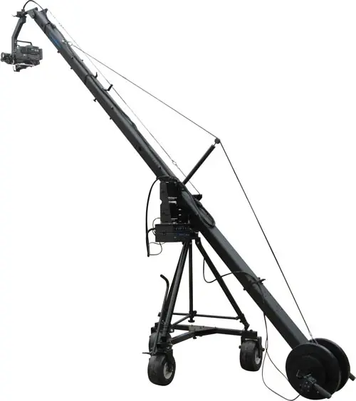 Broadcasting professional jimmy jib for camera crane 3-15m jib crane for video shooting