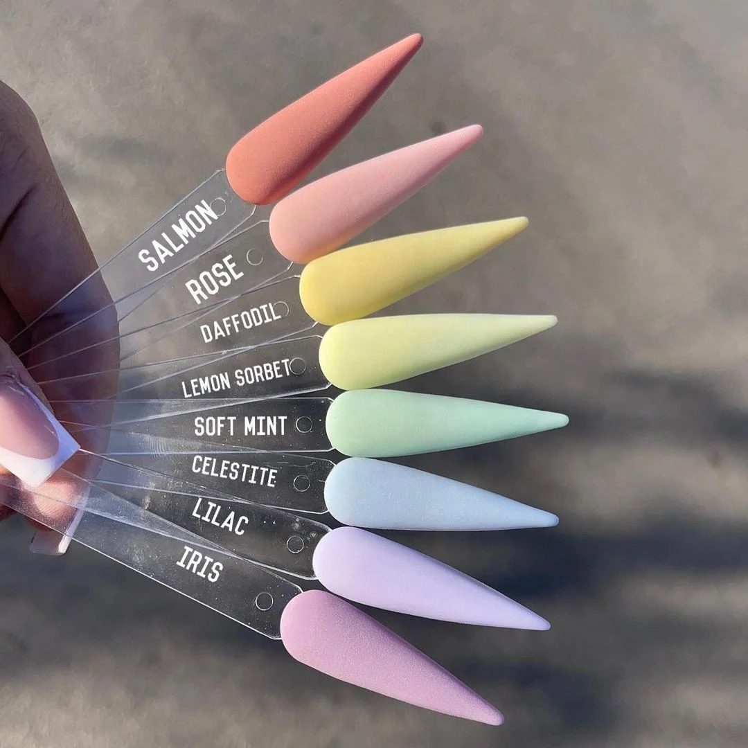 30g Customized Private Label rich Pigment Acrylic Powder Easy Ombre 3 in 1 Dipping Acrylic Powder oem nail supply