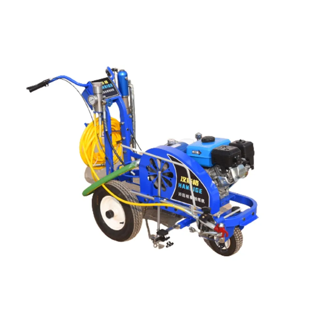 Hand Push Type Small Cold Spray Scribbling Machine Plot Parking Lot Marking Machine Municipal Road Drawing Machine