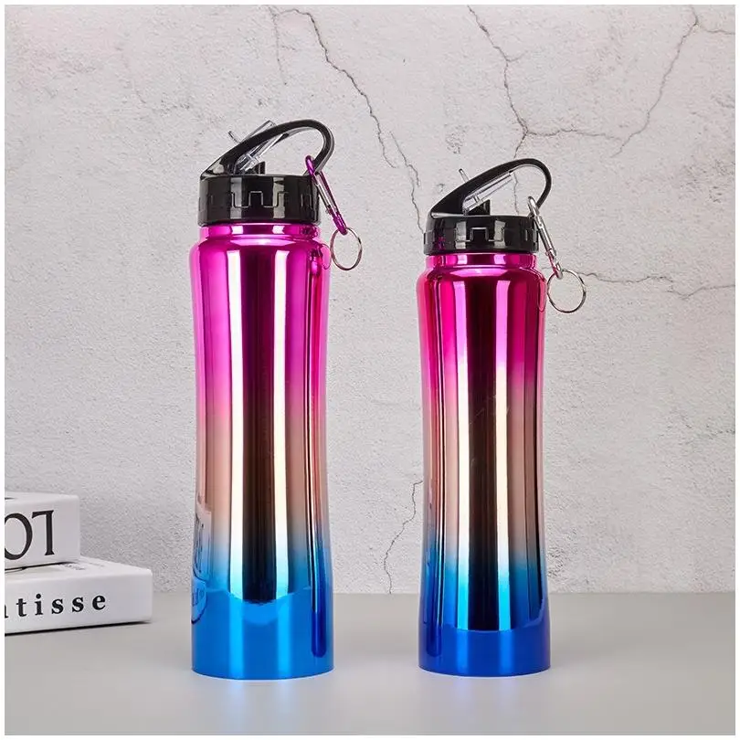 Stainless Steel Tumbler Mugs Clear Hot Drinks Blank 20 40 Oz Coffe Vacuum With Bamboo Lid Reusable Tumbler 1 Liter