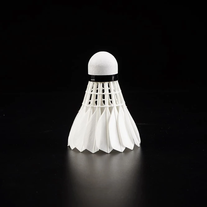 Top class high quality resistant to play level 2 protech badminton shuttlecock head goose feather