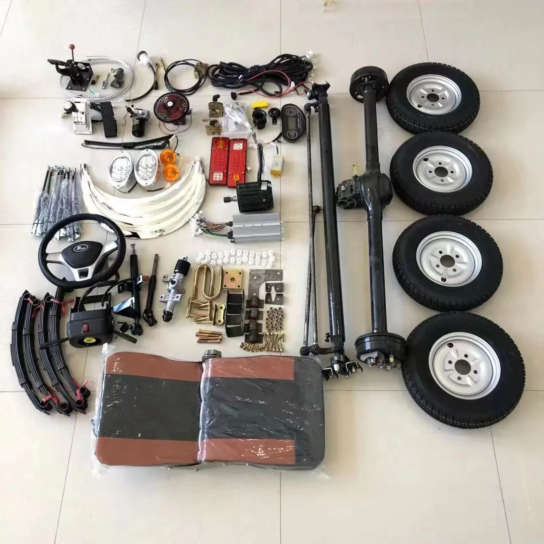 High quality three-wheel electric vehicle accessories and parts including 800w/1000w/1500W motor