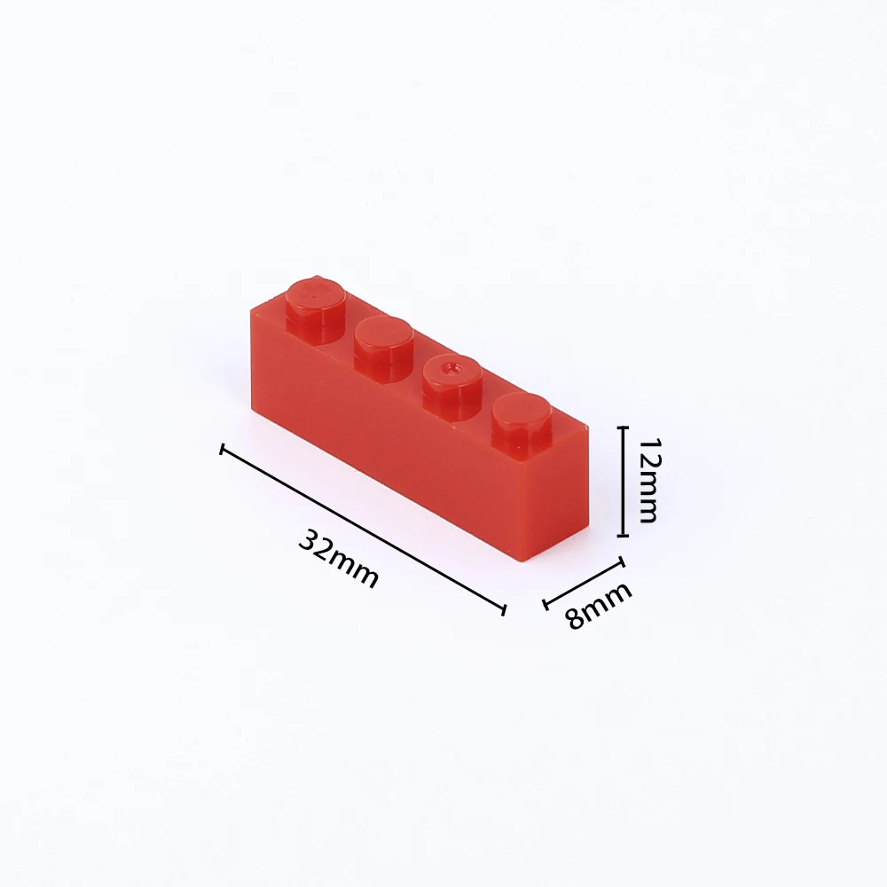Wholesale MOC  1 x 4 Bricks NO.3010 Abs Plastic Accessories Parts puzzle building blocks toy For Children
